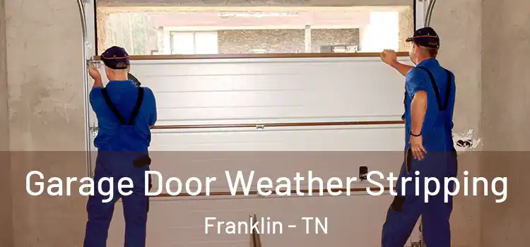  Garage Door Weather Stripping Franklin - TN